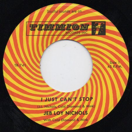 Jeb Loy Nichols - I Just Can't Stop (7")