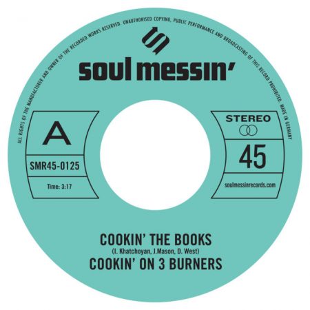 Cookin' on 3 Burners - Cookin' the Books (7")